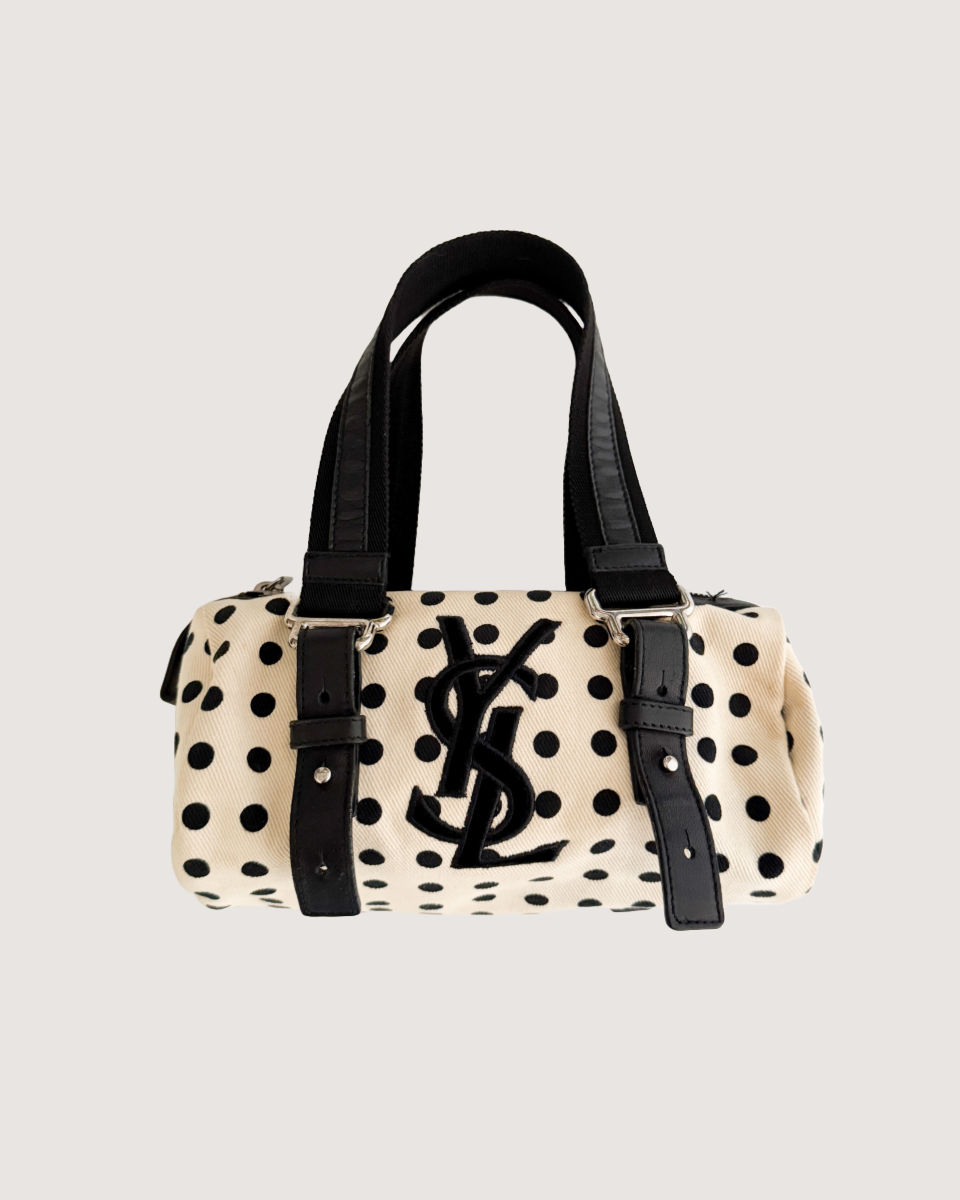 YSL ドット柄 バッグ Yves Saint Laurent S/S 2005 Rive Gauche 